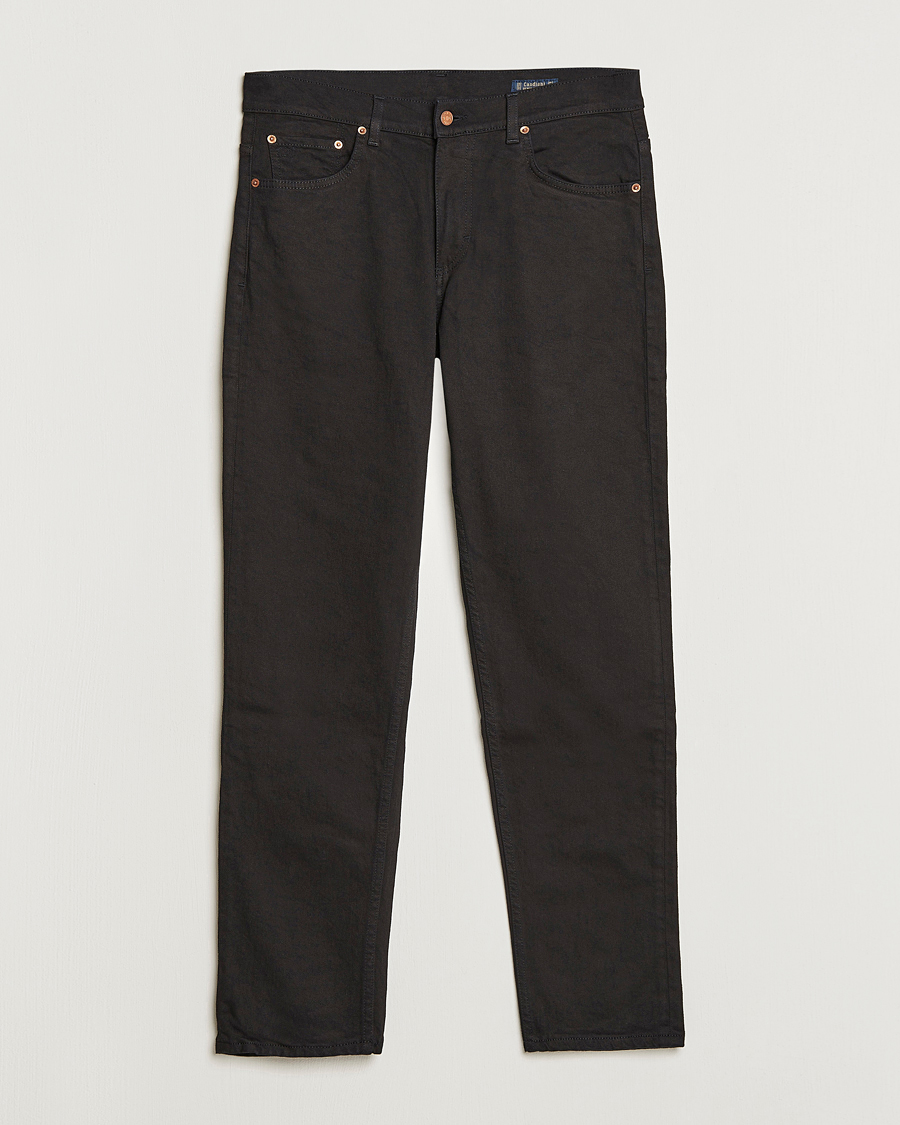Herren | Hosen | Oscar Jacobson | Karl Cotton Stretch Jeans Black