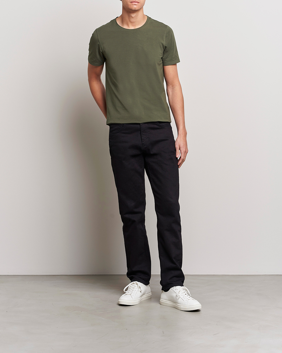 Herren | T-Shirts | Oscar Jacobson | Kyran Cotton T-Shirt Green