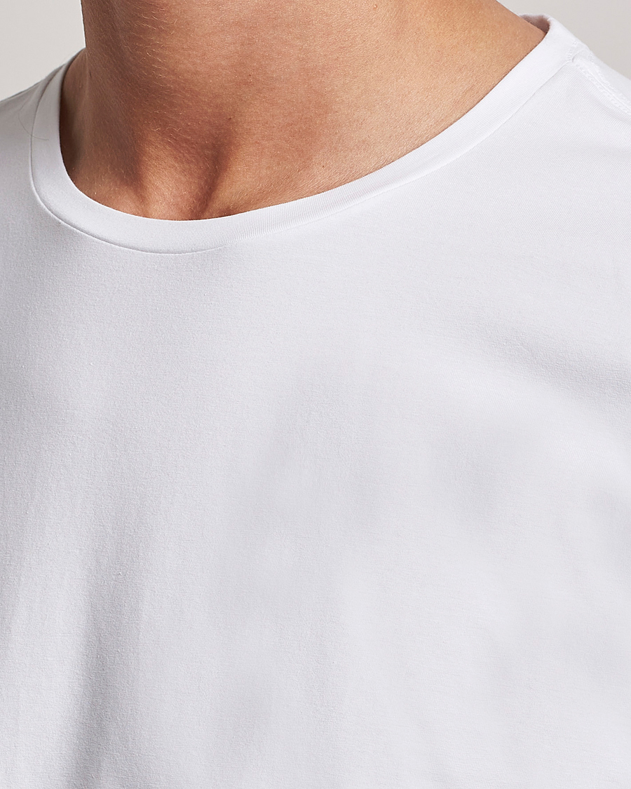 Herren | T-Shirts | Oscar Jacobson | Kyran Cotton T-Shirt White