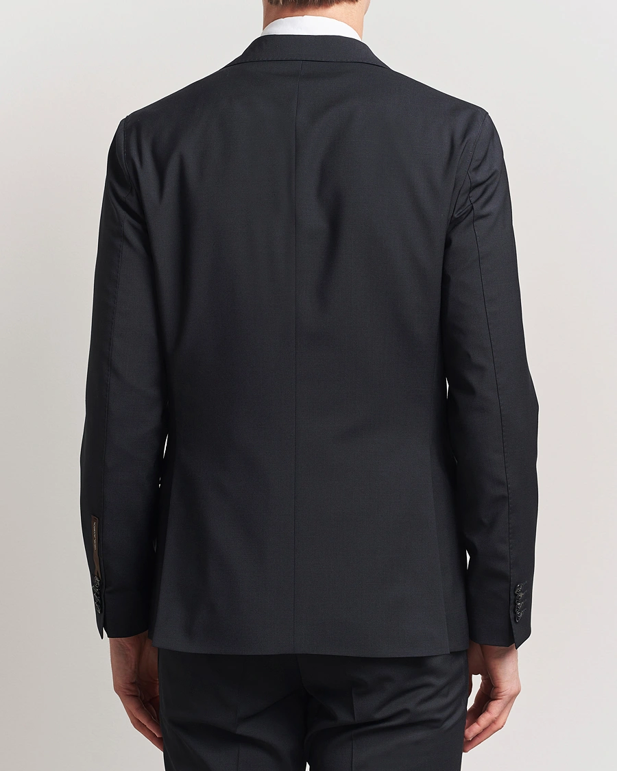 Herren | Sakkos | Oscar Jacobson | Ego Wool Blend Blazer Black