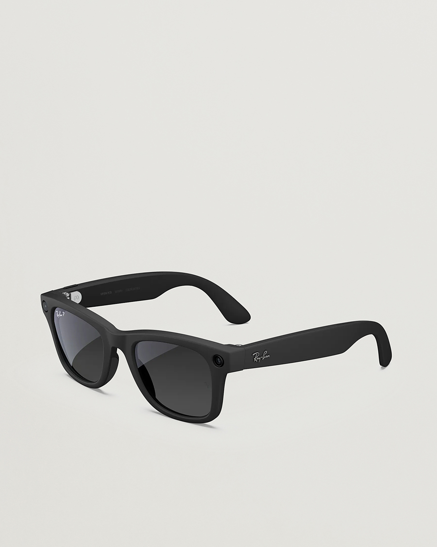 Herren | Sonnenbrillen | Ray-Ban | Wayfarer Meta 50 Sunglasses Matte Black