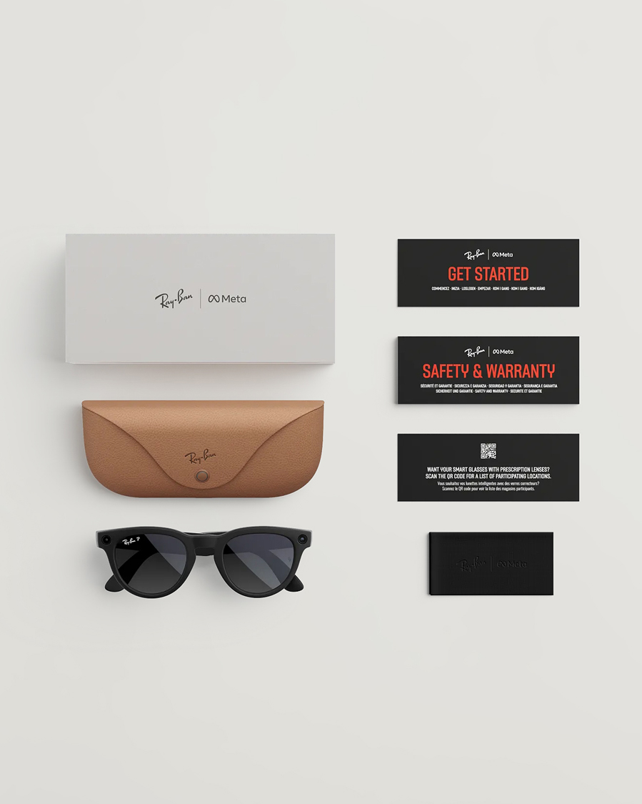 Herren | Sonnenbrillen | Ray-Ban | Headliner Meta Sunglasses Matte Black