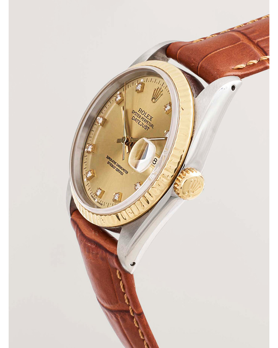 Herren | Rolex Pre-Owned Datejust 36 G/S Diamant | Rolex Pre-Owned | Datejust 36 G/S Diamant