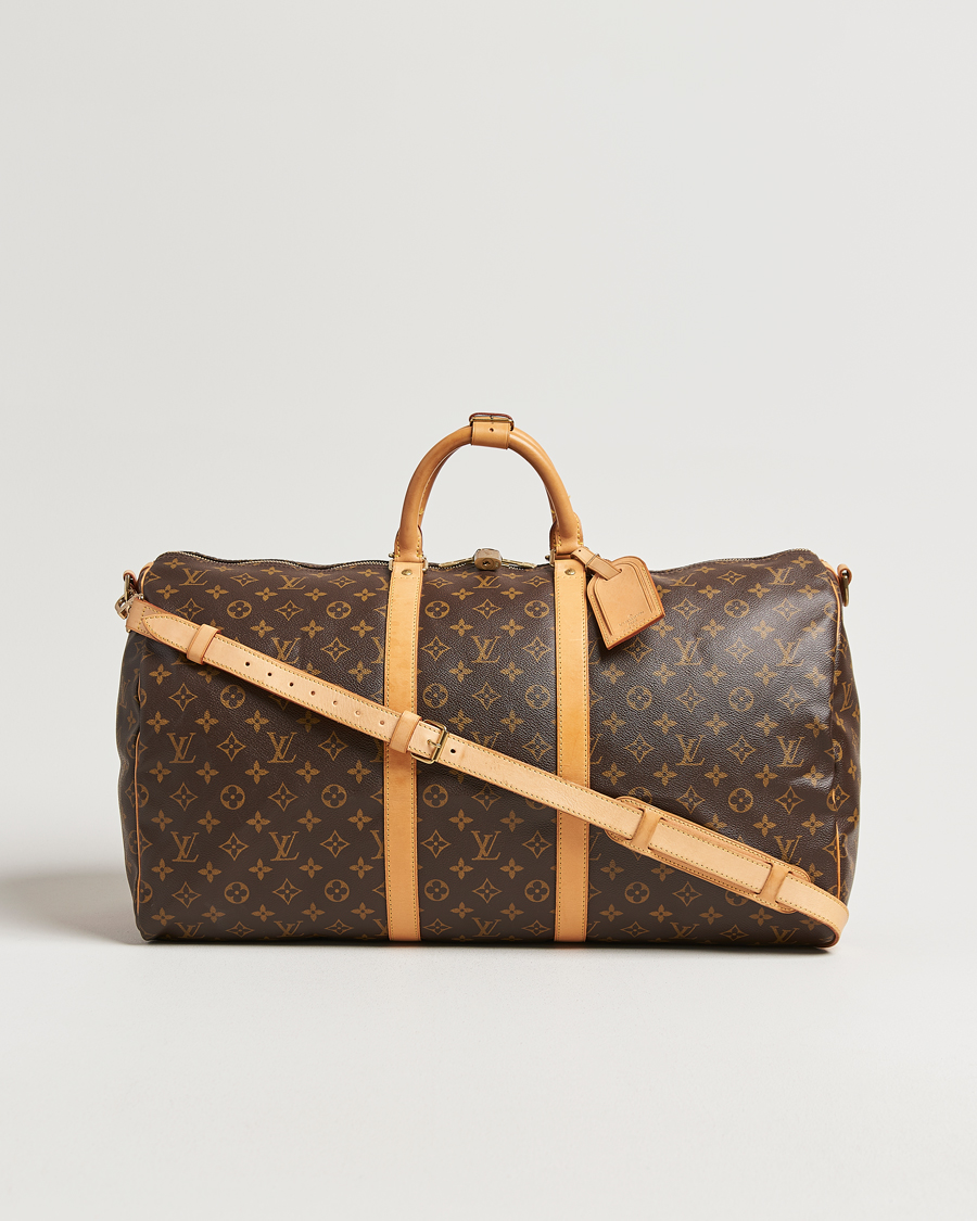 Herren | Louis Vuitton Pre-Owned Keepall Bandouliére 55 Monogram | Louis Vuitton Pre-Owned | Keepall Bandouliére 55 Monogram