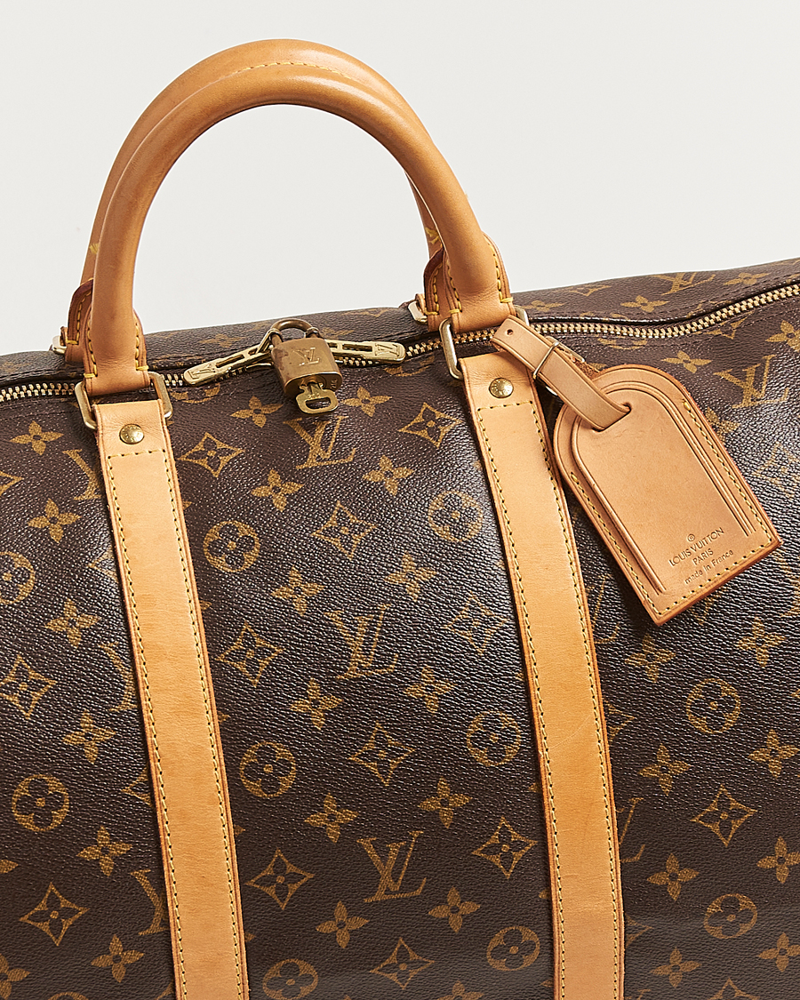 Herren | Louis Vuitton Pre-Owned Keepall Bandouliére 55 Monogram | Louis Vuitton Pre-Owned | Keepall Bandouliére 55 Monogram