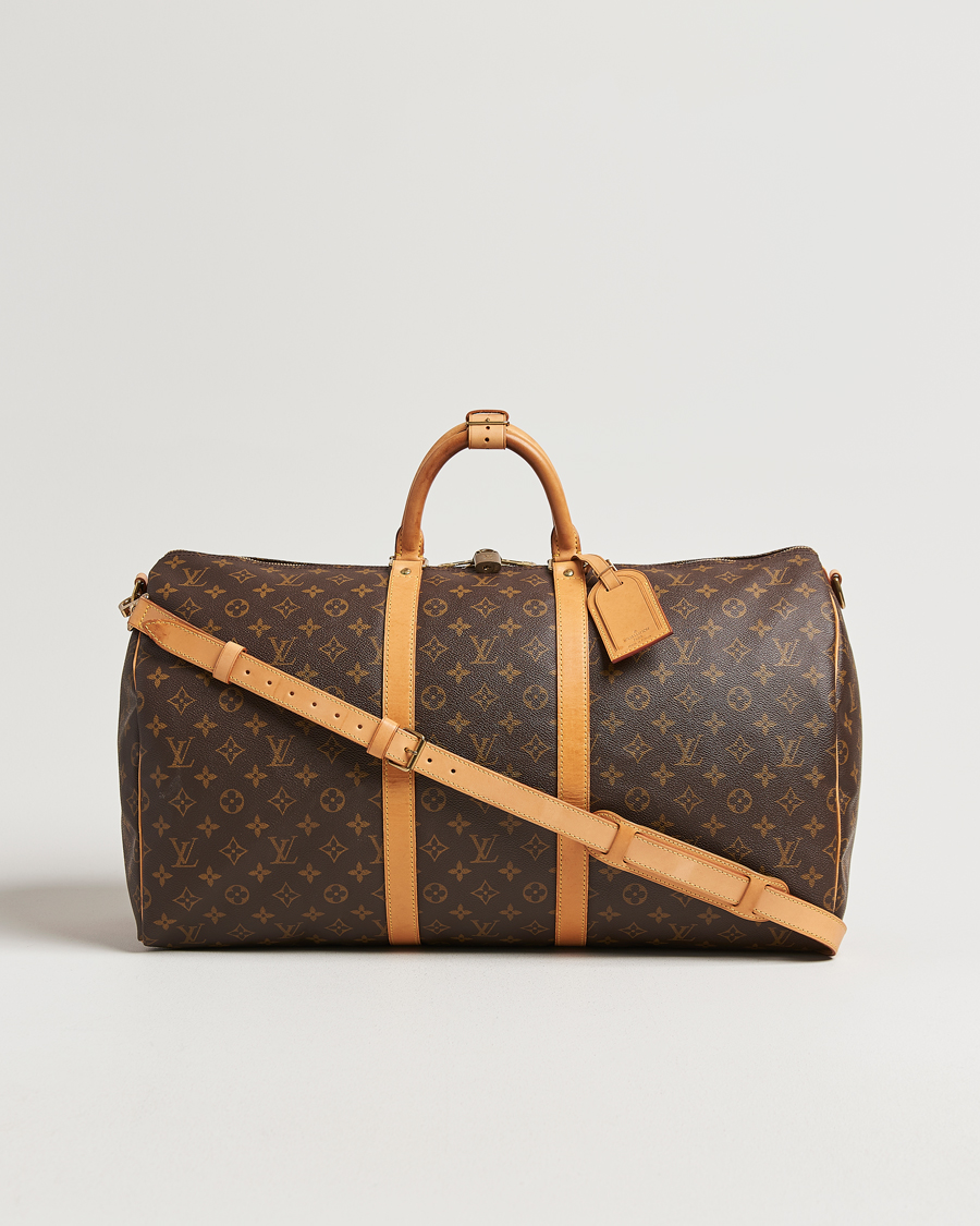 Herren | Louis Vuitton Pre-Owned Keepall Bandouliére 55 Monogram | Louis Vuitton Pre-Owned | Keepall Bandouliére 55 Monogram