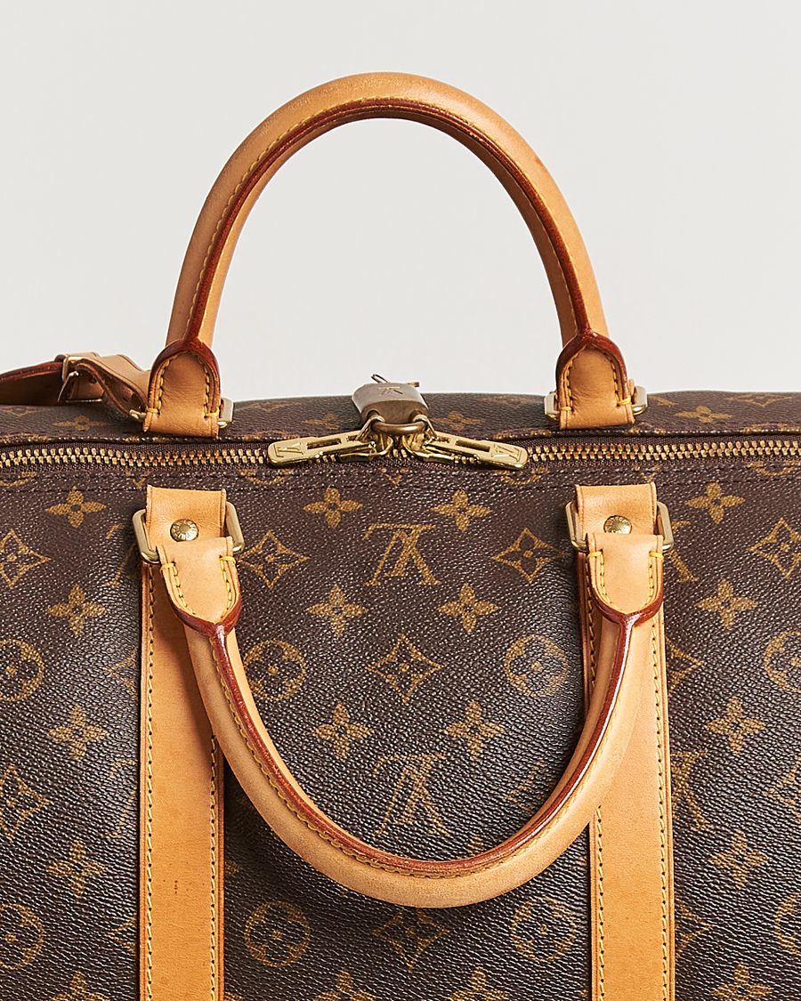 Herren | Louis Vuitton Pre-Owned Keepall Bandouliére 55 Monogram | Louis Vuitton Pre-Owned | Keepall Bandouliére 55 Monogram