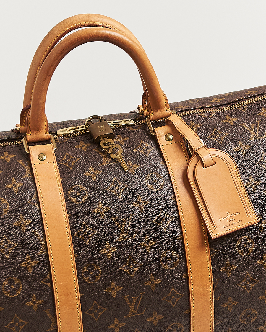 Herren | Louis Vuitton Pre-Owned Keepall Bandouliére 55 Monogram | Louis Vuitton Pre-Owned | Keepall Bandouliére 55 Monogram