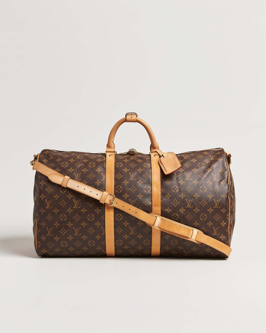 Herren | Louis Vuitton Pre-Owned Keepall Bandouliére 55 Monogram | Louis Vuitton Pre-Owned | Keepall Bandouliére 55 Monogram