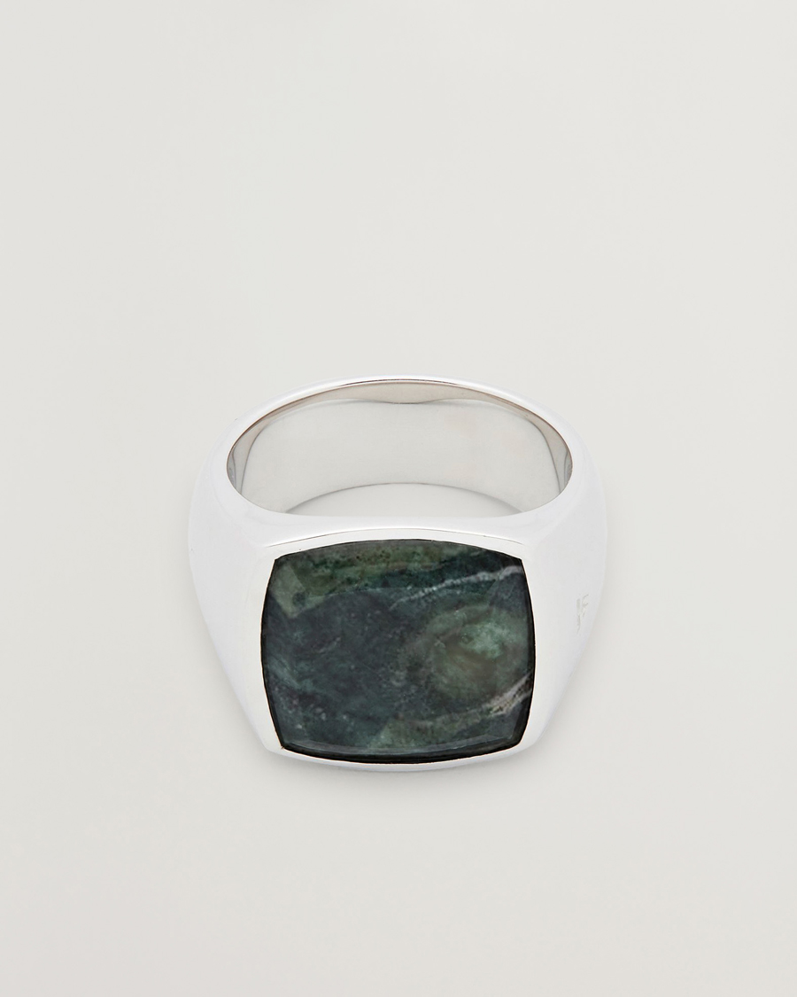 Herren | Schmuck | Tom Wood | Cushion Ring Kambaba Silver