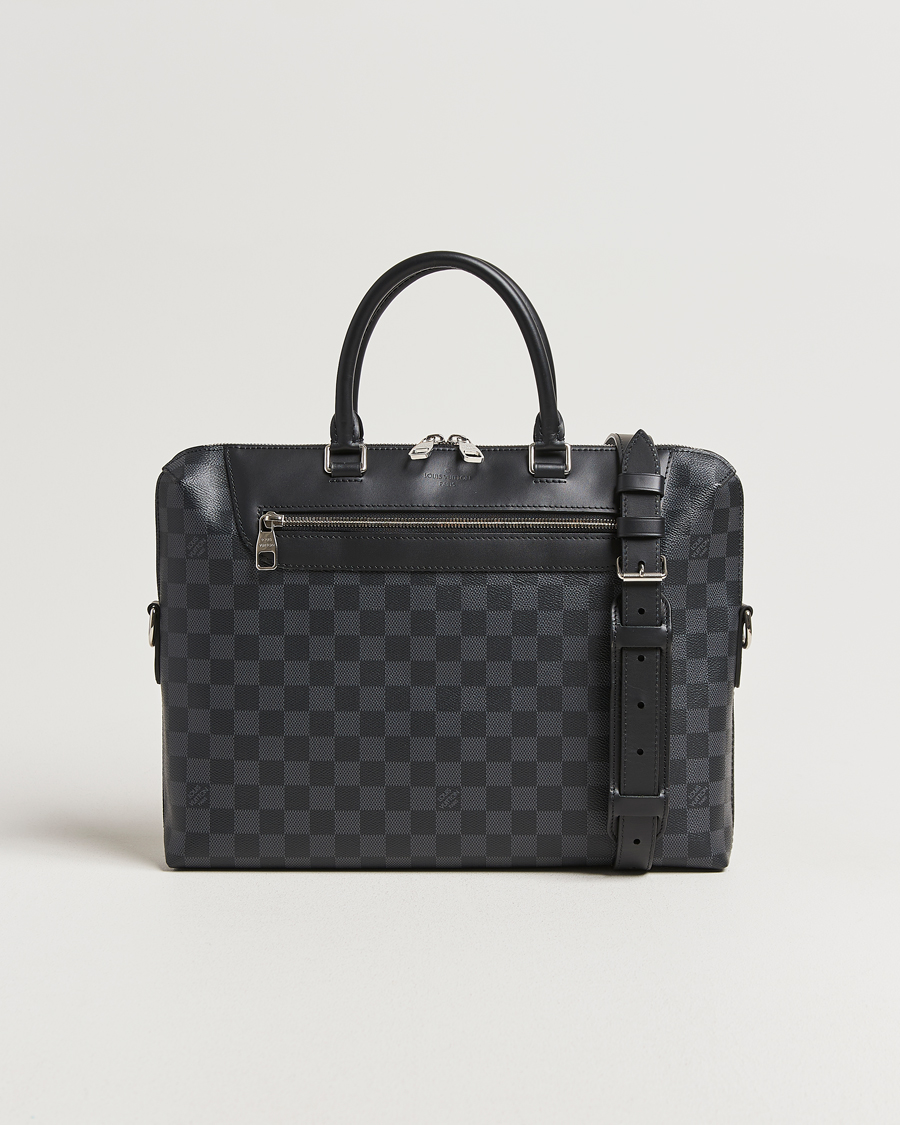 Herren | Louis Vuitton Pre-Owned Porte Documan Jules Damier Graphite | Louis Vuitton Pre-Owned | Porte Documan Jules Damier Graphite
