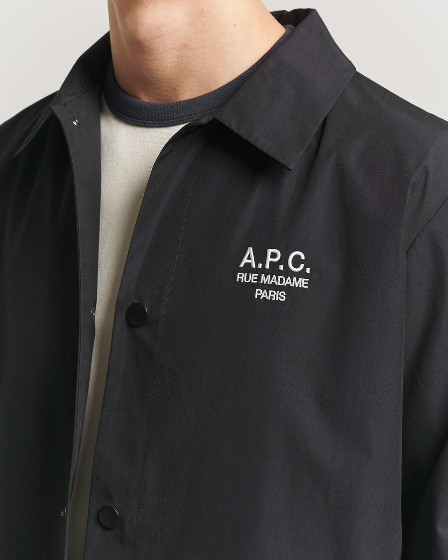 Herren | Jacken | A.P.C. | Rue Madame Coach Jacket Black