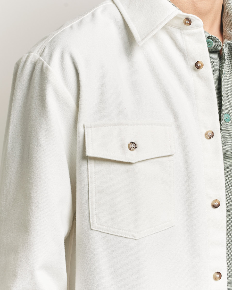 Herren | Hemden | A.P.C. | Brushed Cotton Overshirt White