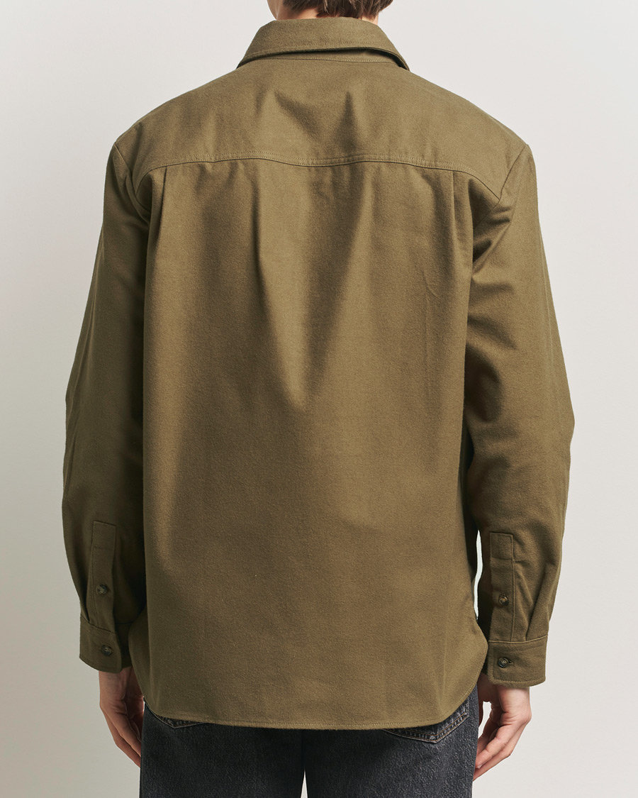 Herren | Hemden | A.P.C. | Brushed Cotton Overshirt Khaki