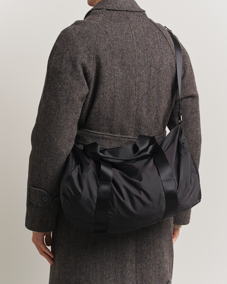 Herren | A.P.C. Backstage Nylon Cordura Gym Bag Black | A.P.C. | Backstage Nylon Cordura Gym Bag Black