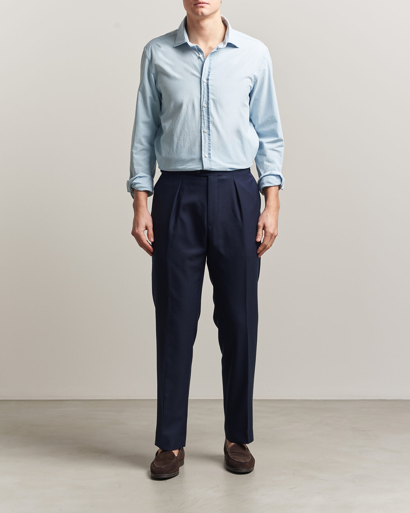 Herren | Hemden | Ralph Lauren Purple Label | Cooper Work Shirt Medium Wash