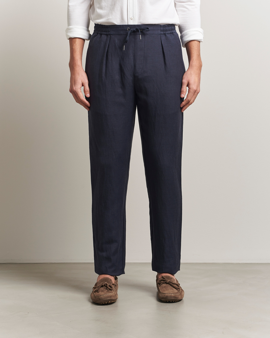 Herren | Hosen | Ralph Lauren Purple Label | Dorset Drawstring Trousers Chairman Navy