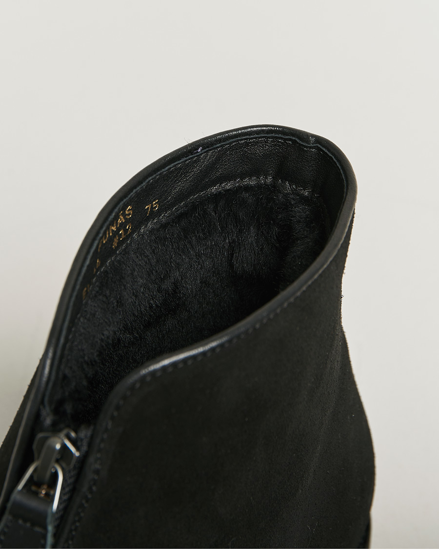 Herren | Boots | Myrqvist | Funäs Boot Black Suede