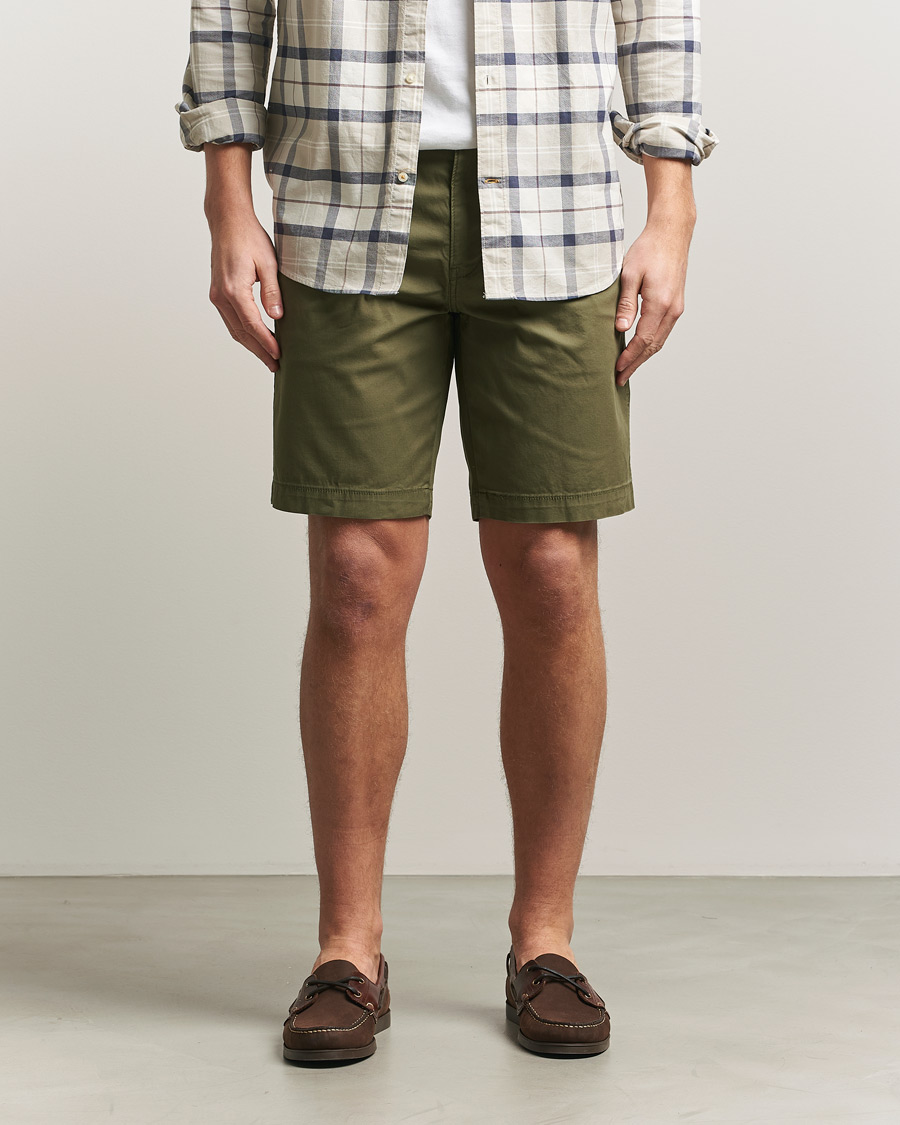 Herren | Shorts | Levi's | Garment Dyed Chino Shorts Bunker Olive