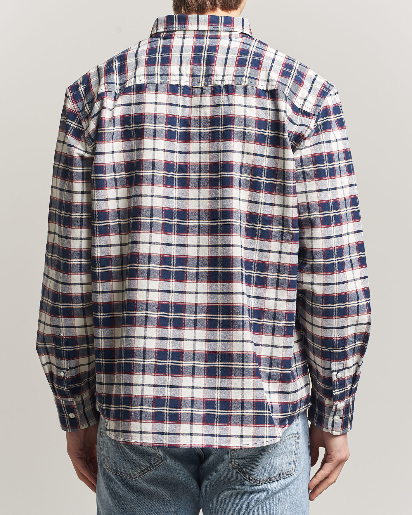 Herren | Hemden | Levi's | Cotton Checked Shirt Dress Blues