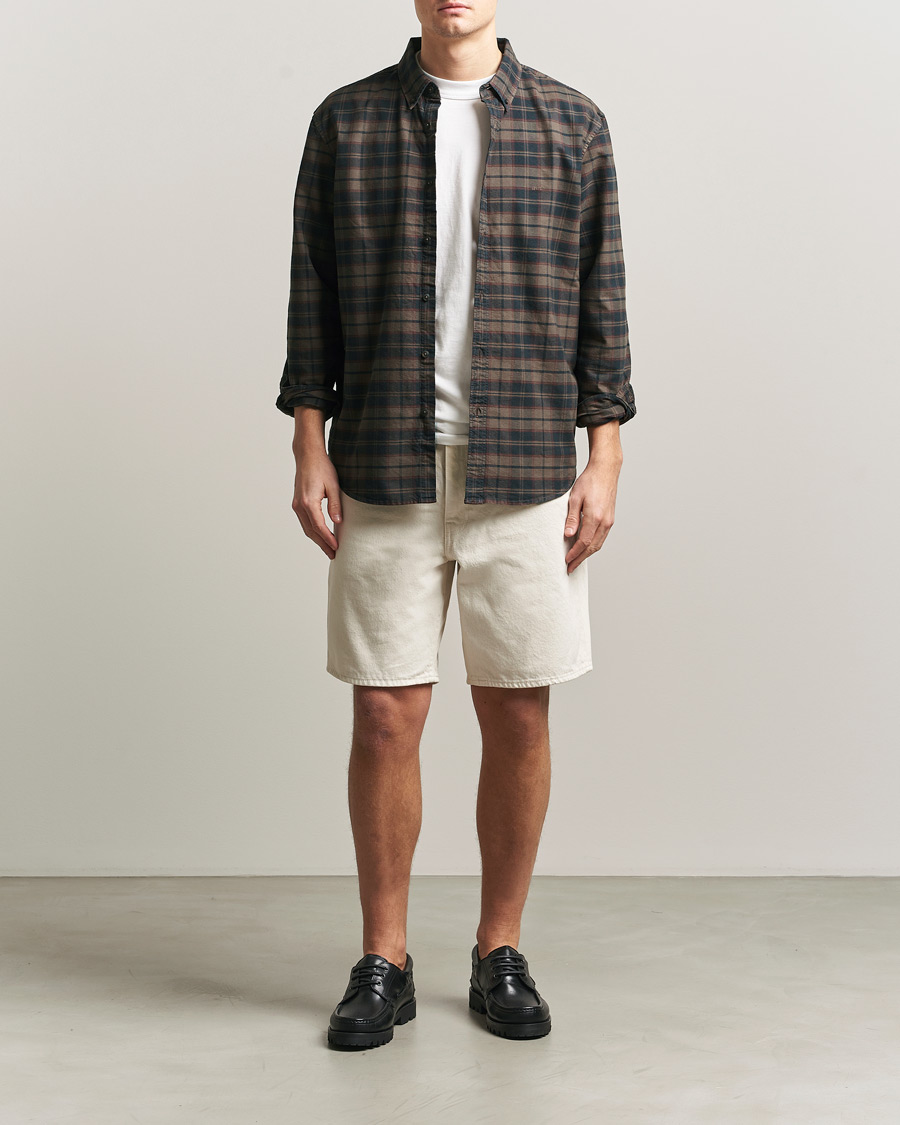 Herren | Hemden | Levi's | Cotton Checked Shirt Chocolate