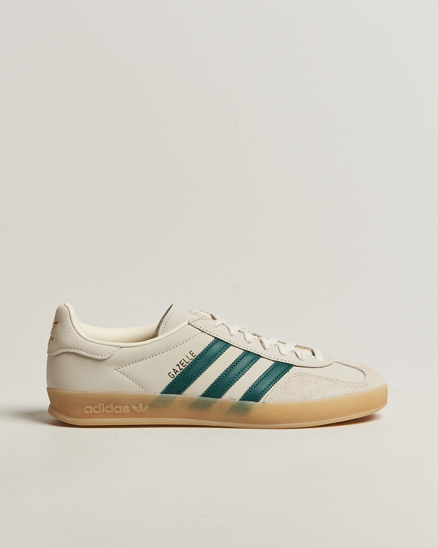 Herren | Sneaker | adidas Originals | Gazelle Indoor Sneaker Beige/Green
