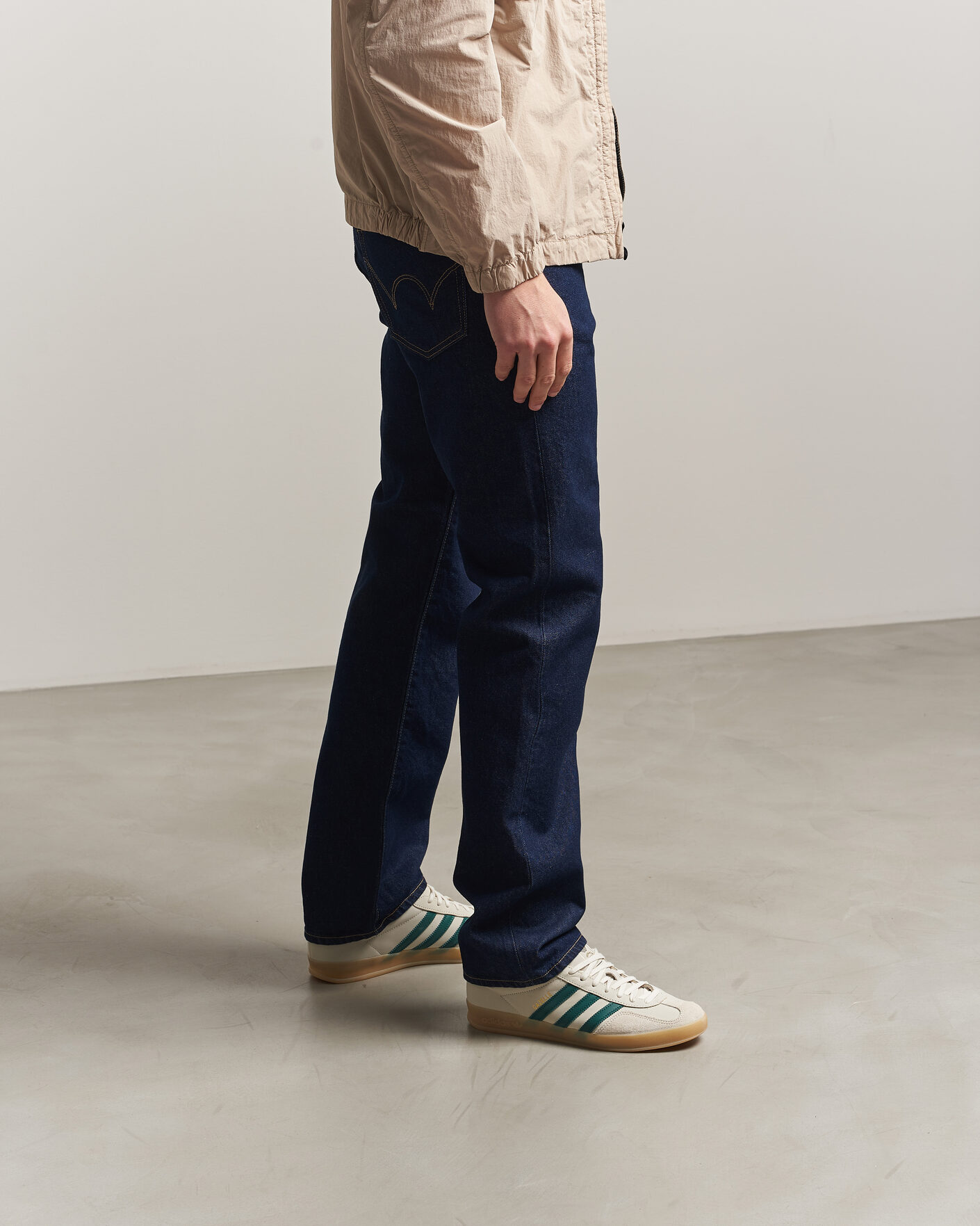 Herren | Sneaker | adidas Originals | Gazelle Indoor Sneaker Beige/Green