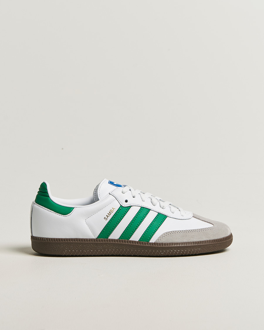 Herren | Sneaker | adidas Originals | Samba OG Sneaker White/Green