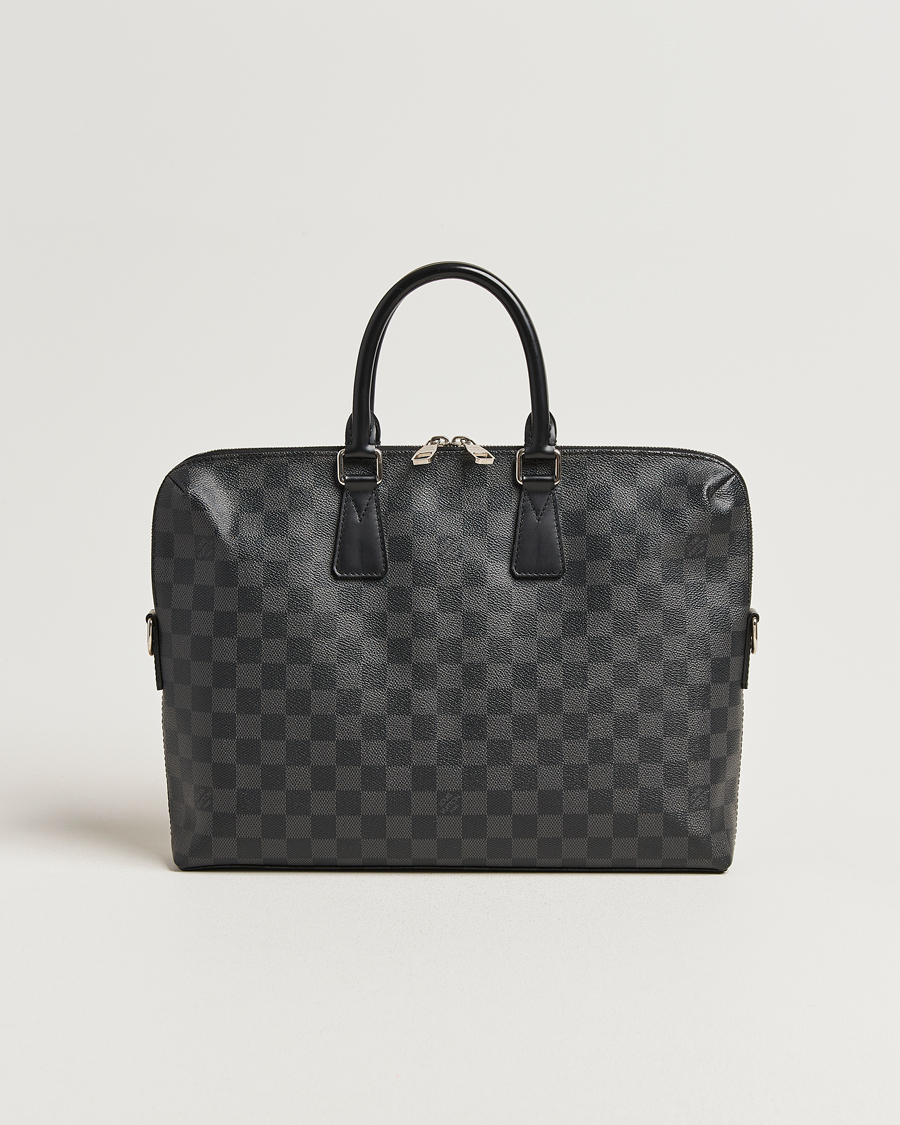 Herren | Pre-Owned & Vintage Bags | Louis Vuitton Pre-Owned | Porte Documents Jour Damier Graphite