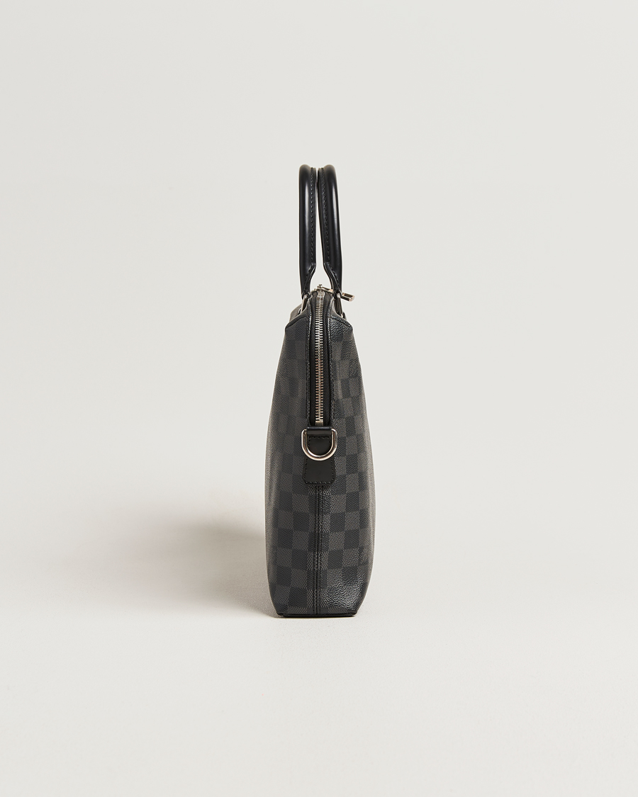 Herren | Pre-Owned & Vintage Bags | Louis Vuitton Pre-Owned | Porte Documents Jour Damier Graphite
