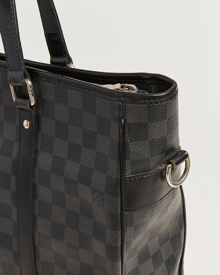 Herren | Louis Vuitton Pre-Owned Tadao Tote Bag Damier Graphite | Louis Vuitton Pre-Owned | Tadao Tote Bag Damier Graphite