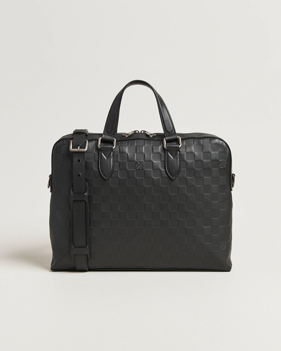 Herren | Louis Vuitton Pre-Owned Porte Documents Studio Damier Infini | Louis Vuitton Pre-Owned | Porte Documents Studio Damier Infini