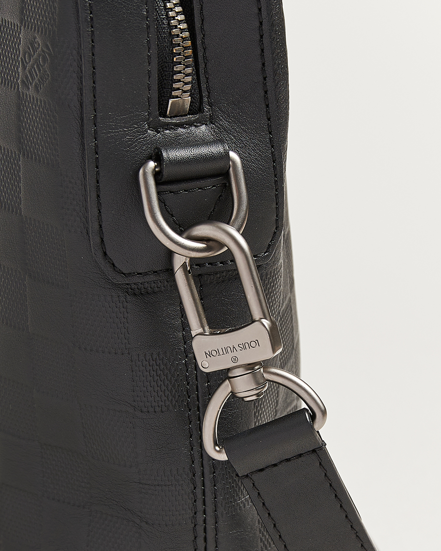 Herren | Louis Vuitton Pre-Owned Porte Documents Studio Damier Infini | Louis Vuitton Pre-Owned | Porte Documents Studio Damier Infini