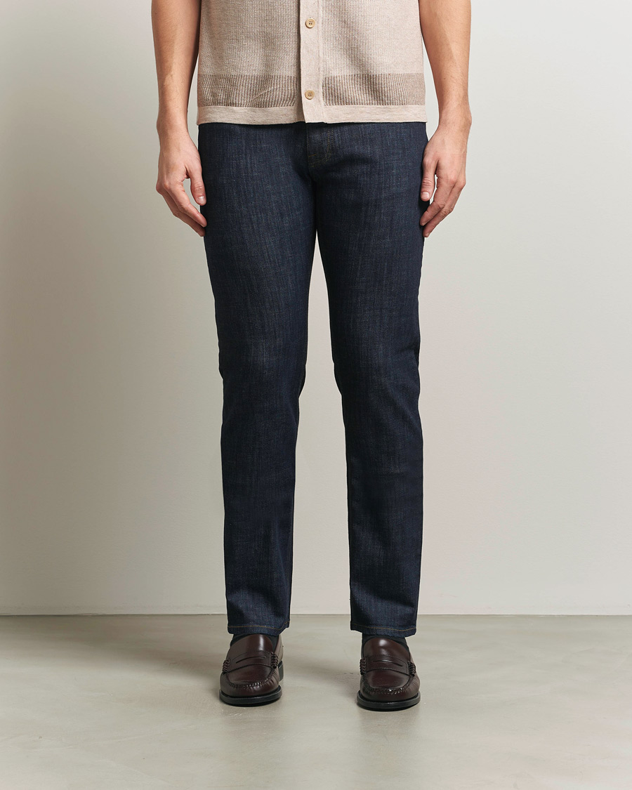 Herren | Jeans | Brioni | 5-Pocket Denim  Dark Blue Wash