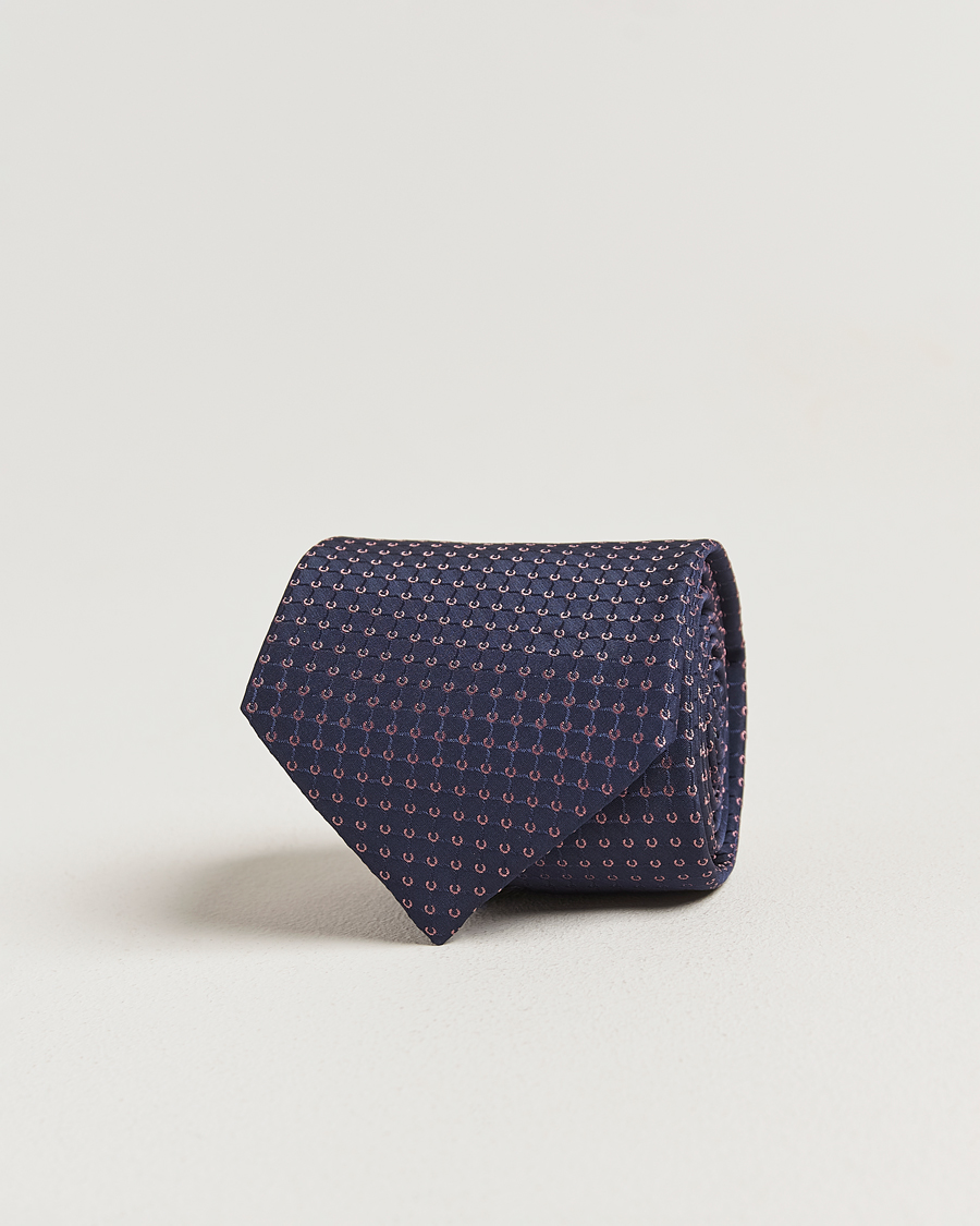 Herren | Krawatten | Brioni | Microstructure Silk Tie Navy