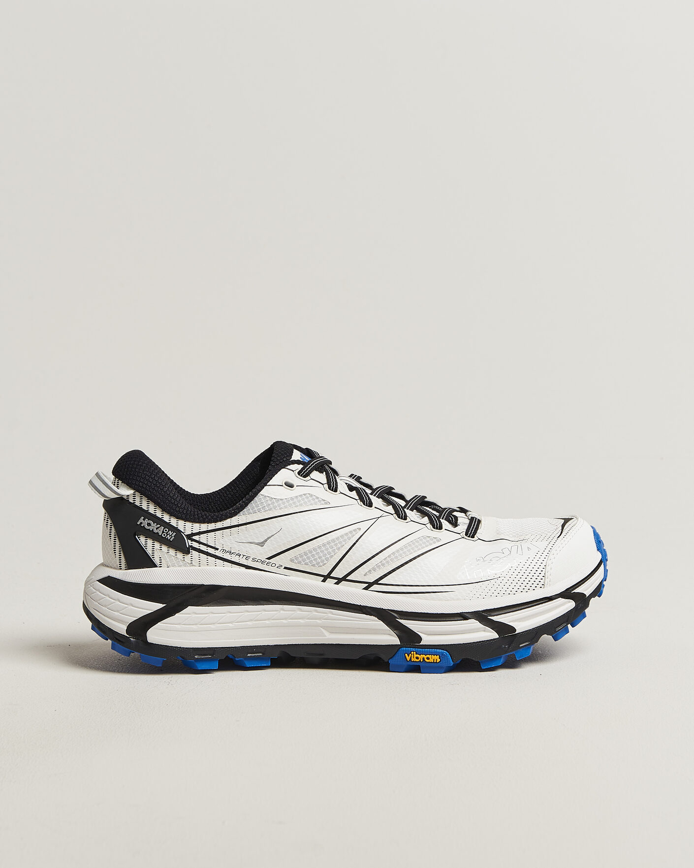 Herren | | Hoka One | Hoka Mafate Speed 2 White/Cobalt Blue