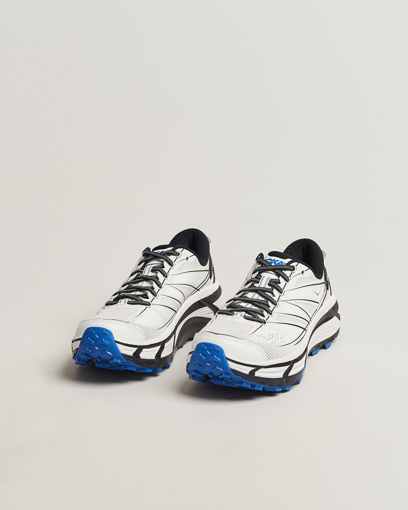 Herren | Laufschuhe | Hoka | Mafate Speed 2 White/Cobalt Blue