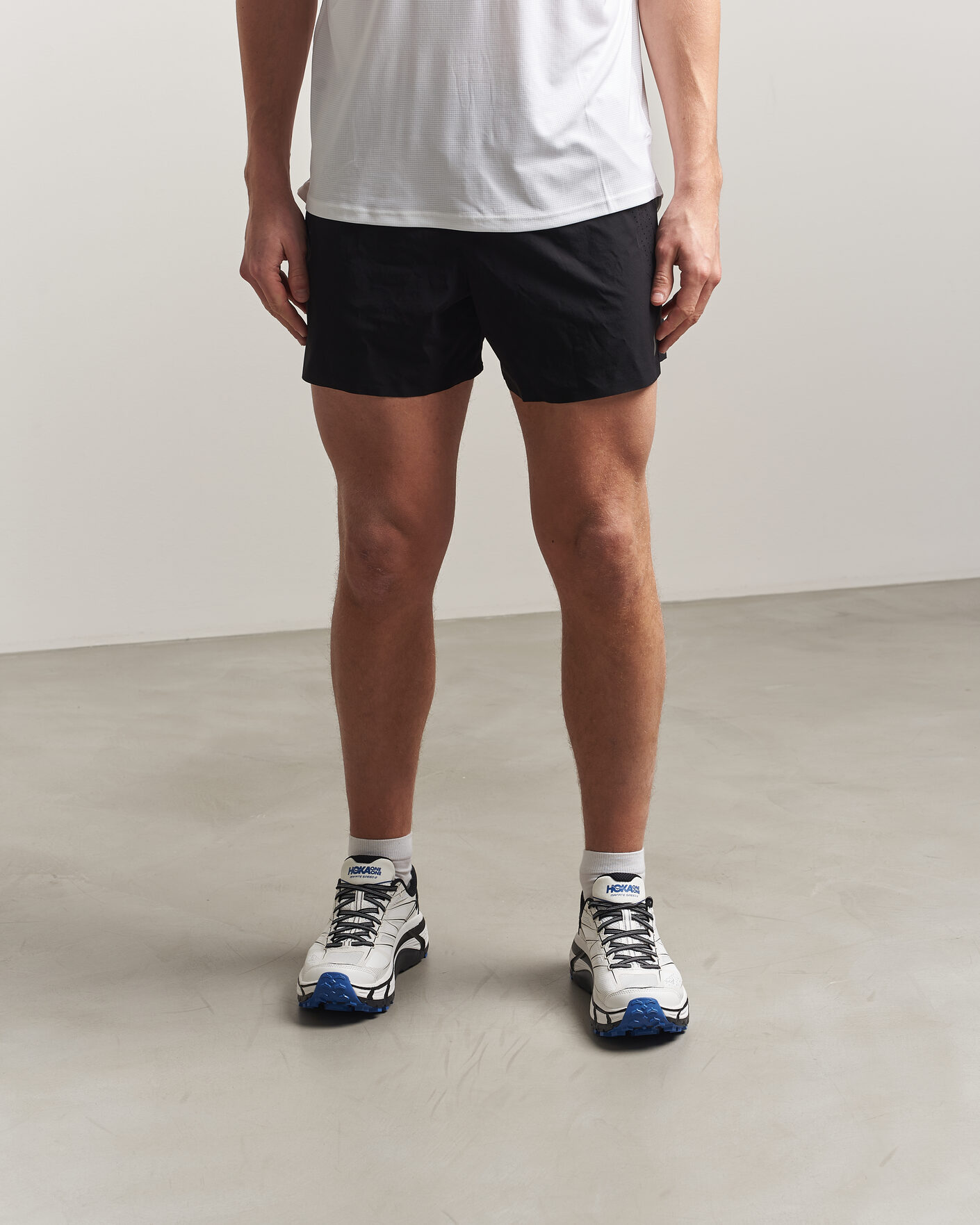 Herren | Laufschuhe | Hoka | Mafate Speed 2 White/Cobalt Blue
