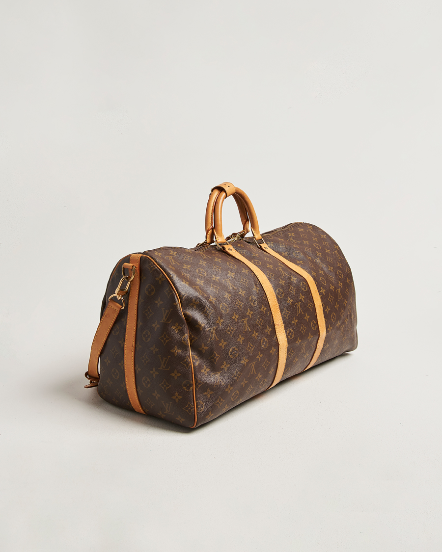 Herren | Pre-Owned & Vintage Bags | Louis Vuitton Pre-Owned | Keepall Bandouliére 55 Monogram