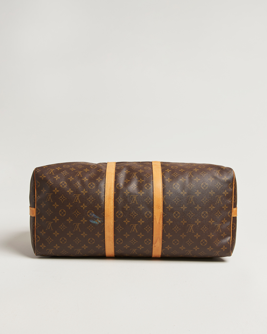 Herren | Pre-Owned & Vintage Bags | Louis Vuitton Pre-Owned | Keepall Bandouliére 55 Monogram
