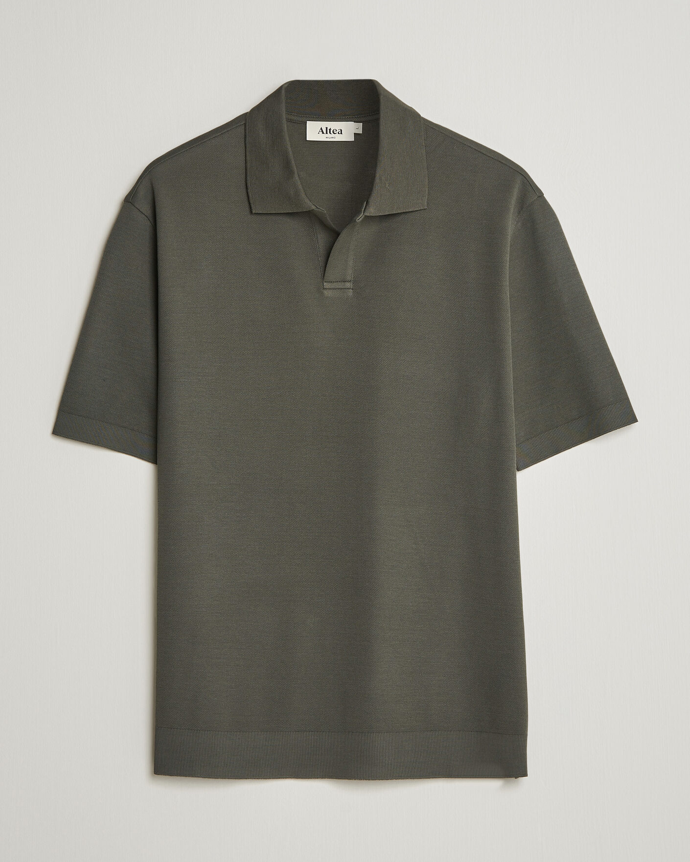 Herren | Poloshirts | Altea | Jersey Piquet Polo Dark Green