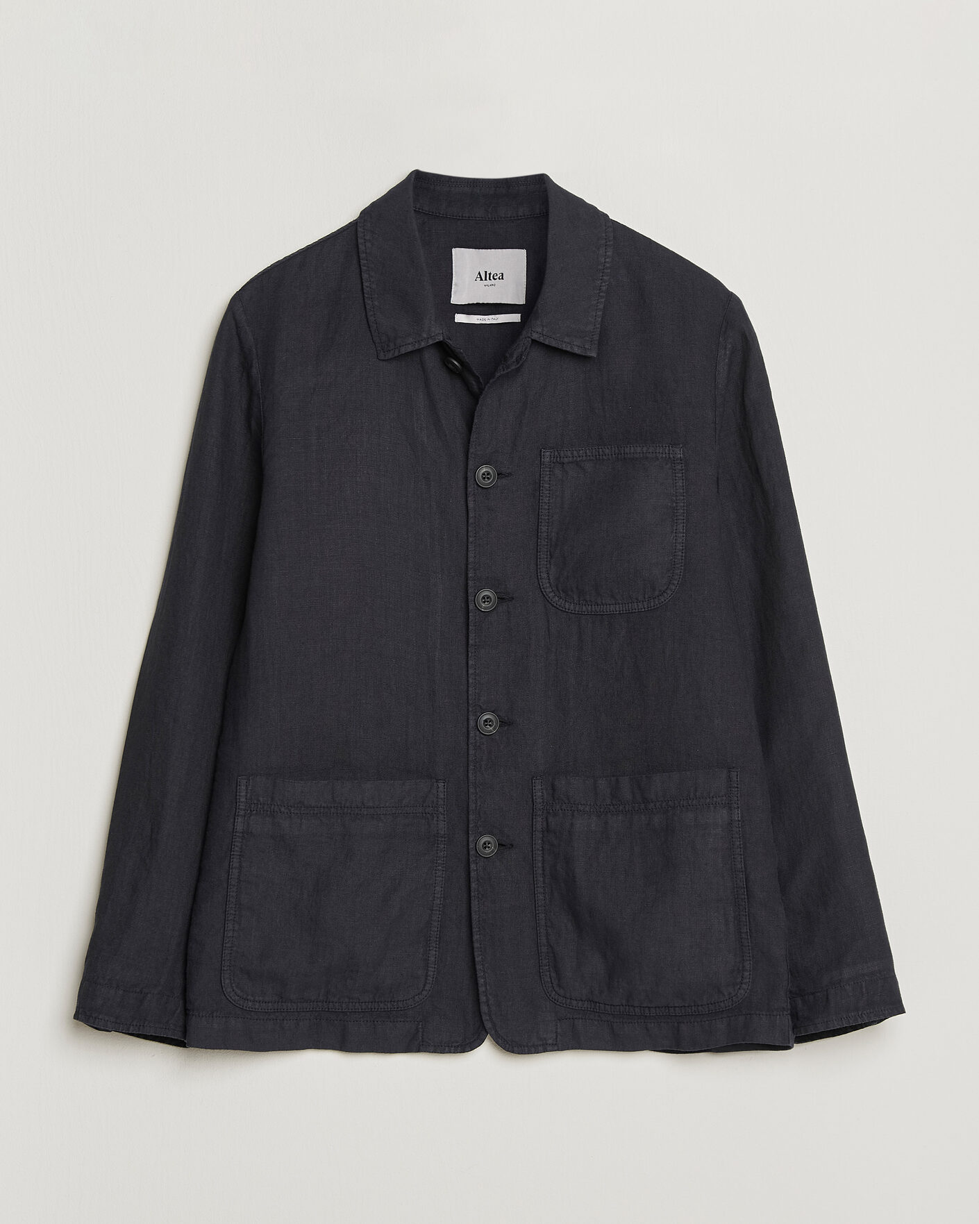 Herren | Jacken | Altea | Linen Chore Jacket Navy