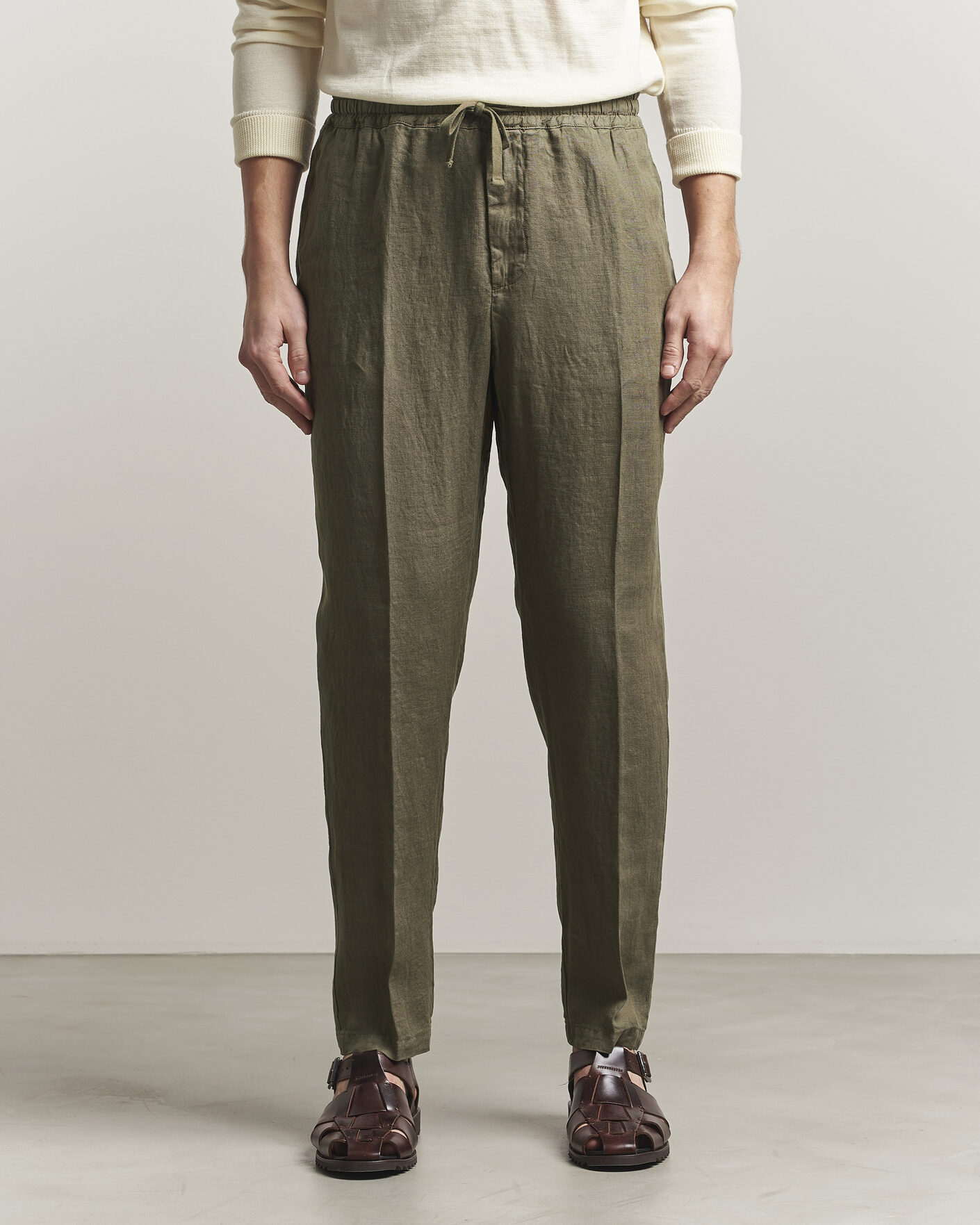 Herren | Hosen | Altea | Linen Pants Military