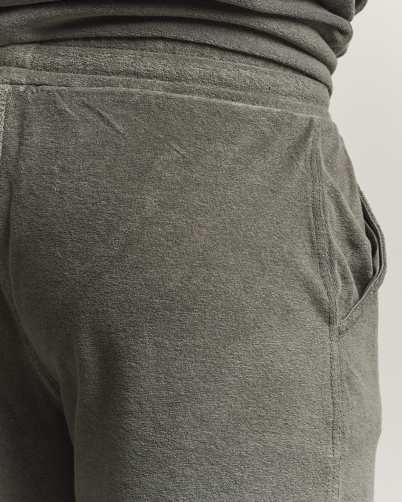 Herren | Shorts | Altea | Terry Drawstring Shorts Olive