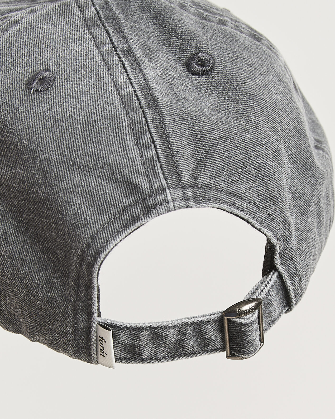 Herren | Hüte & Mützen | Forét | Bouquet Heavy Washed Cap Washed Black