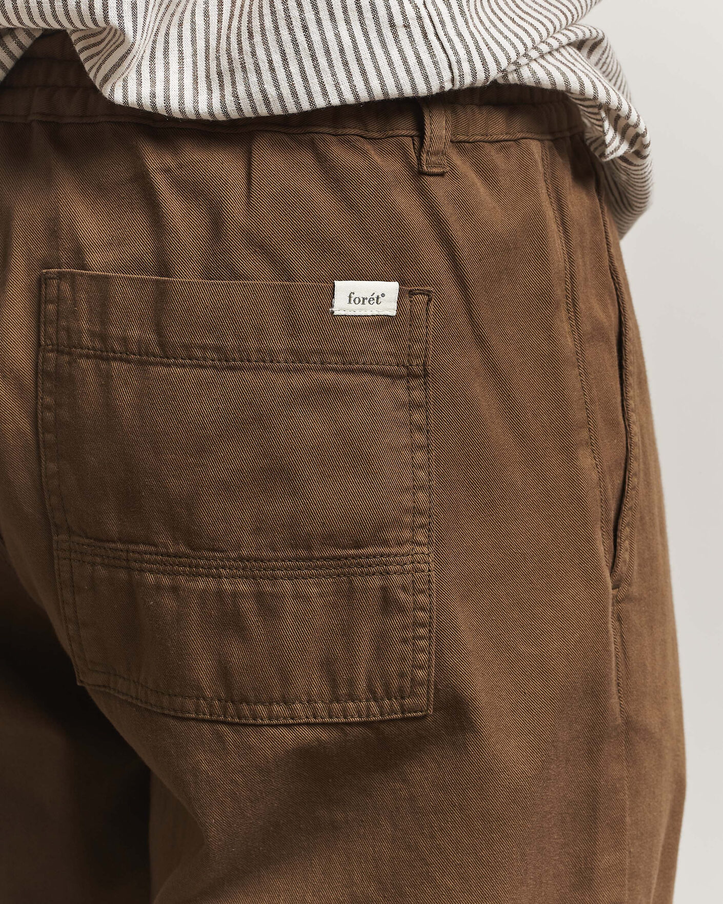 Herren | Hosen | Forét | Clay Light Pants Algae Green