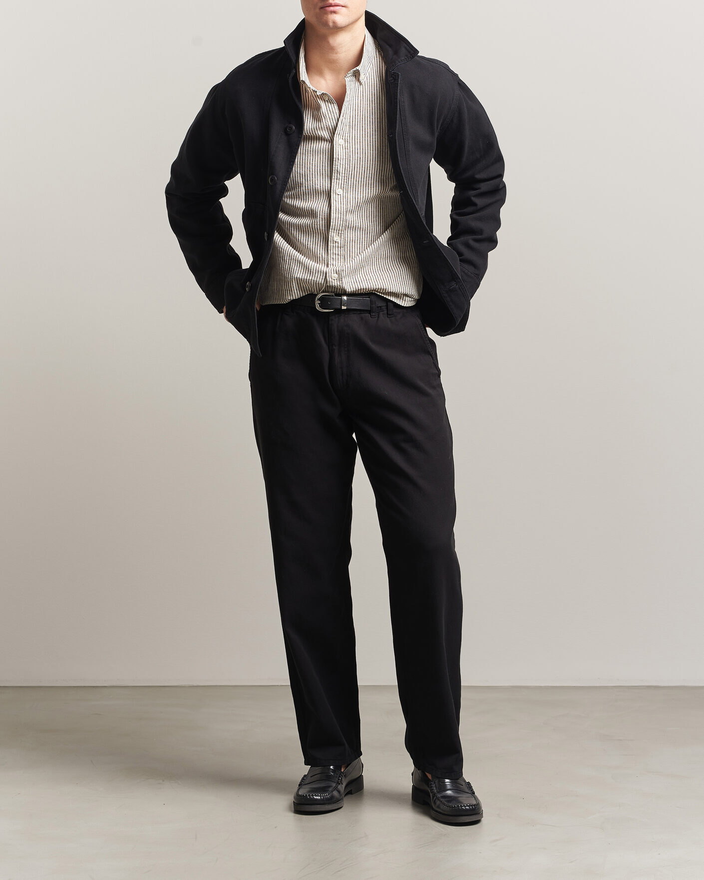 Herren | Hosen | Forét | Clay Light Pants Black