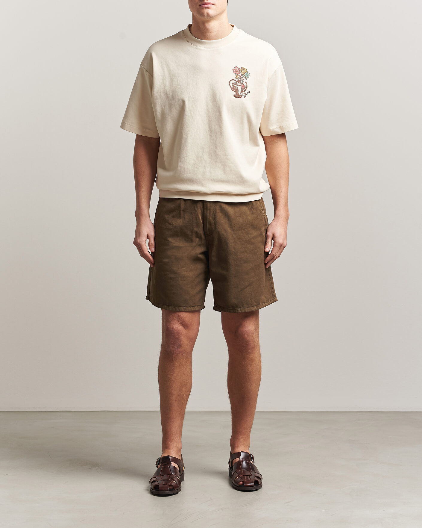 Herren | Shorts | Forét | Clay Light Shorts Algae Green