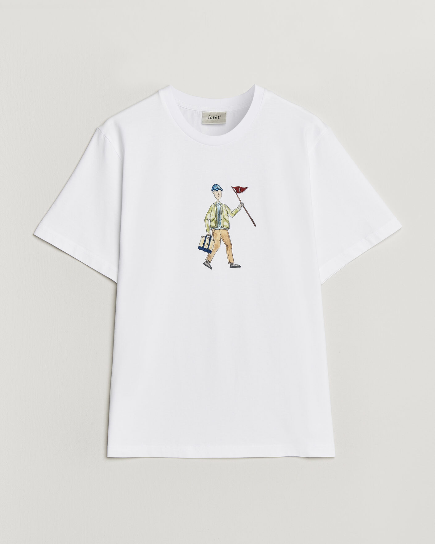 Herren | T-Shirts | Forét | Patrol T-Shirt White