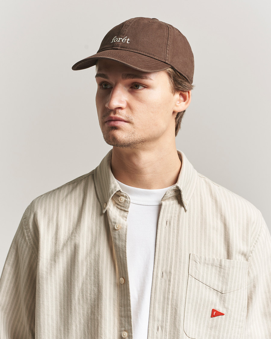 Herren | Hüte & Mützen | Forét | Hawk Washed Cap Brown